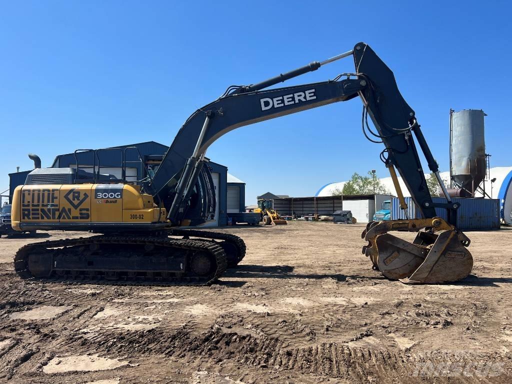 John Deere 300 Beltegraver