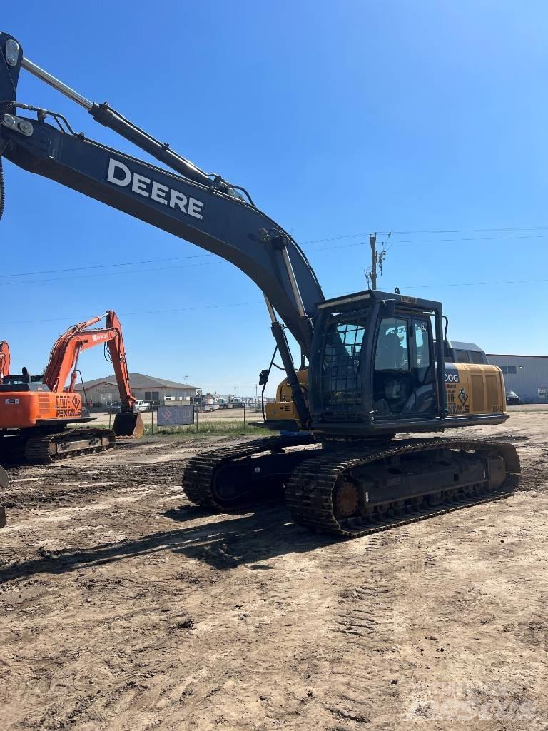 John Deere 300 Beltegraver