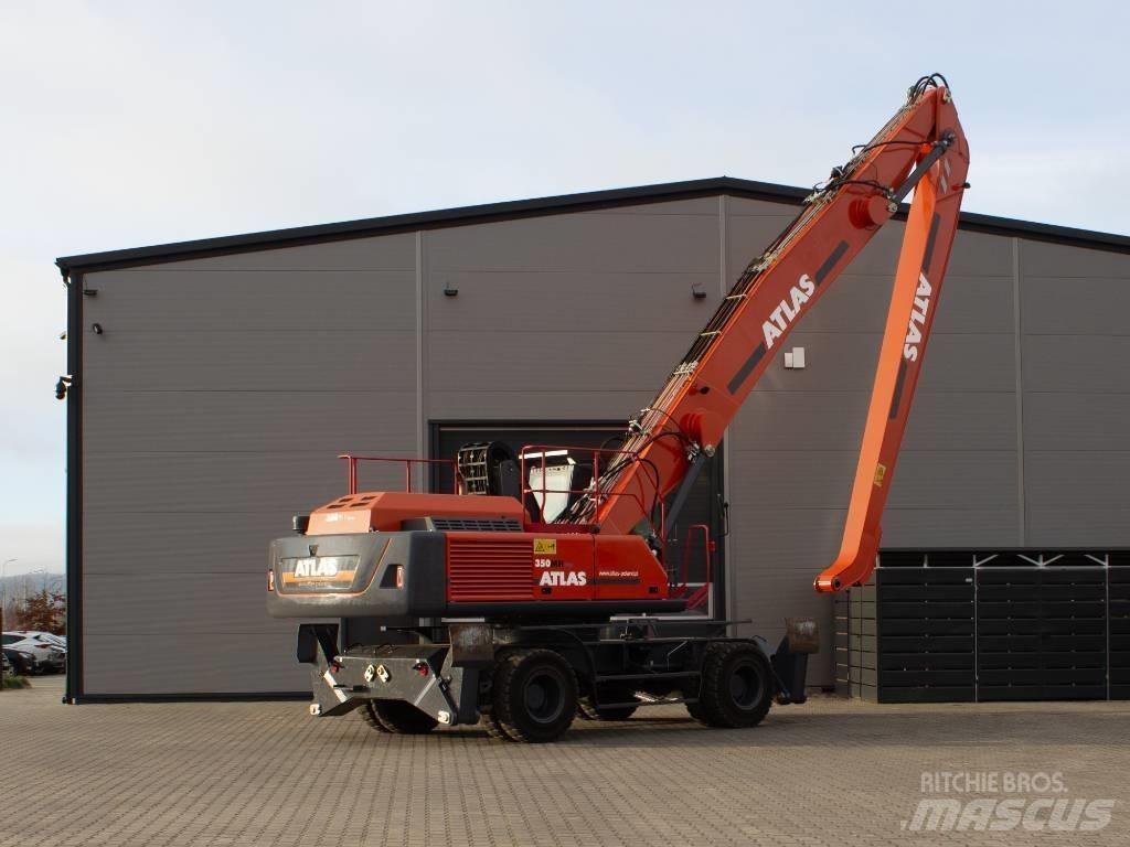 Atlas 350 MH Gravemaskiner for avfallshåndtering