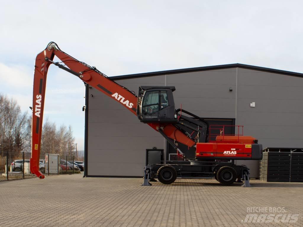 Atlas 350 MH Gravemaskiner for avfallshåndtering