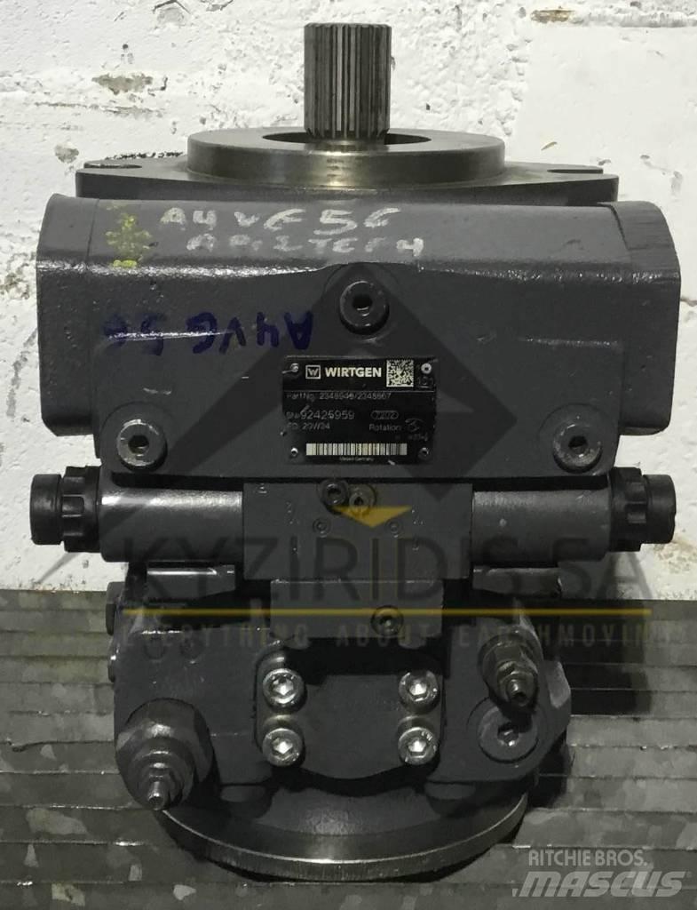 Wirtgen A4VG56 Hydraulikk