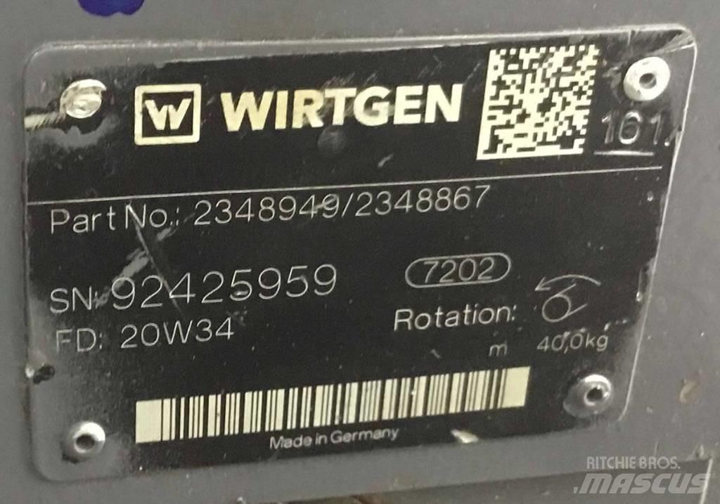 Wirtgen A4VG56 Hydraulikk
