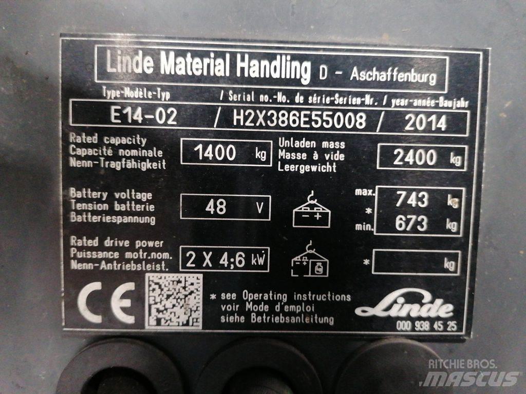 Linde E14-02 Elektriske trucker