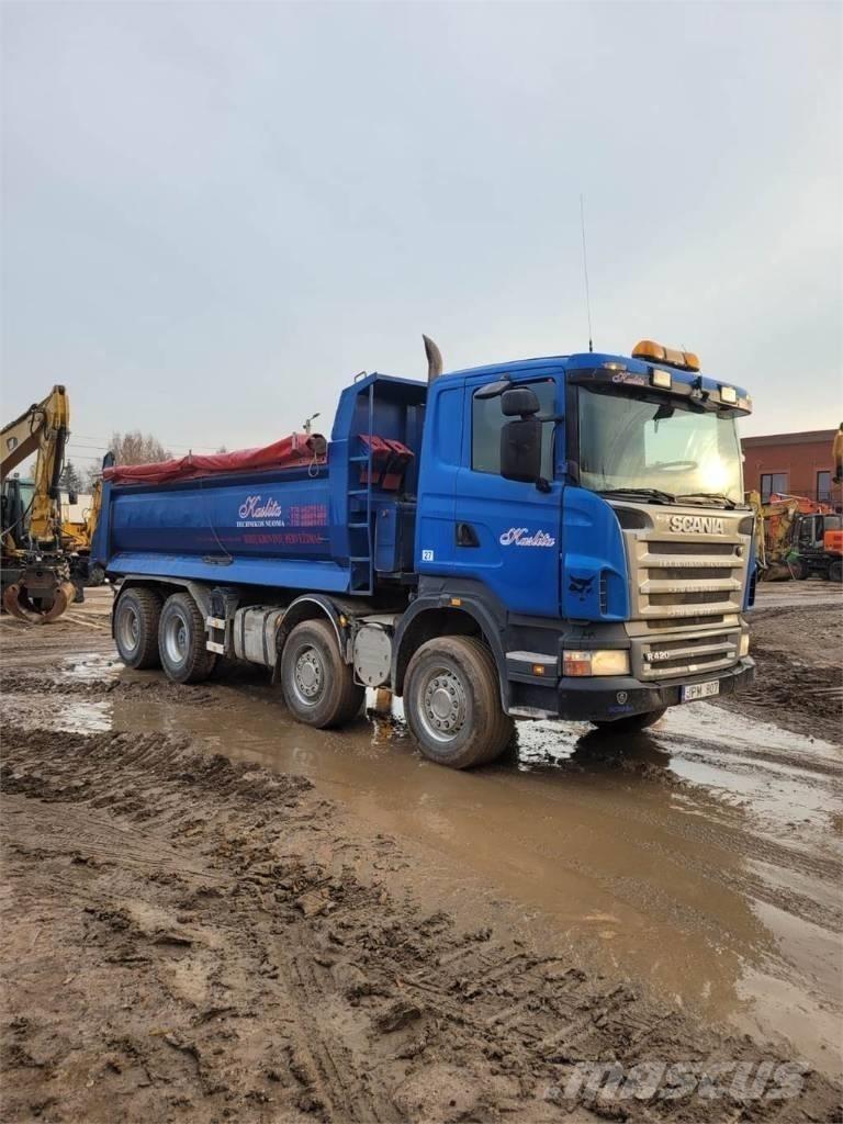 Scania R420 8x4 Liftdumper biler