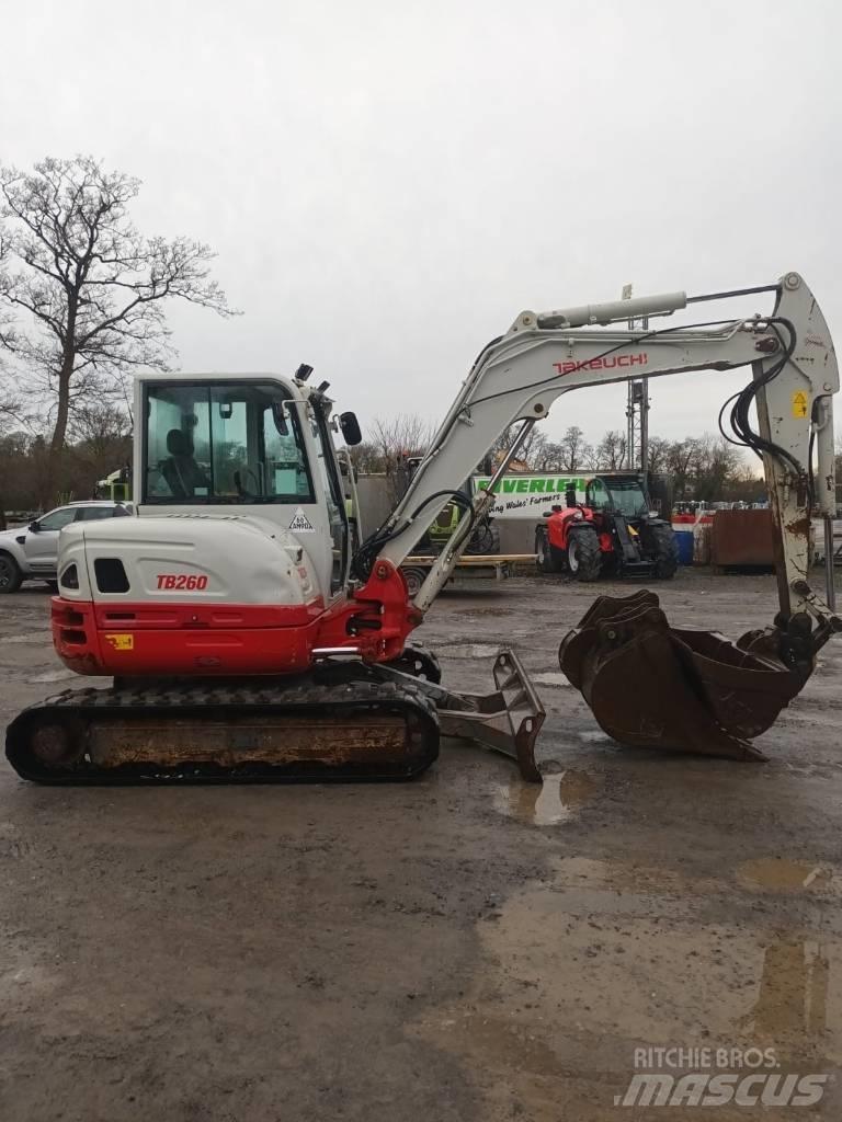 Takeuchi TB 260 Minigravere <7t