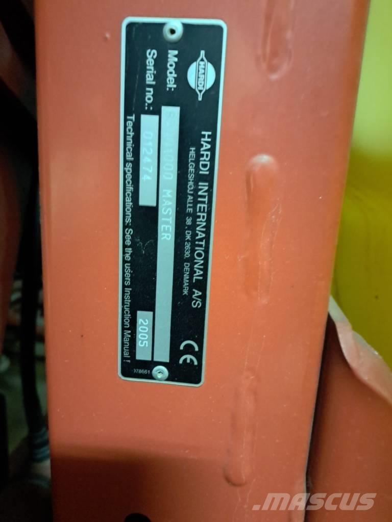 Hardi Master 1200 3-punktmonterte Sprøyter
