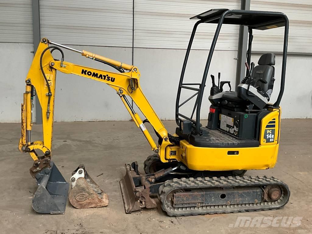 Komatsu PC 14 R-3HS Minigravere <7t