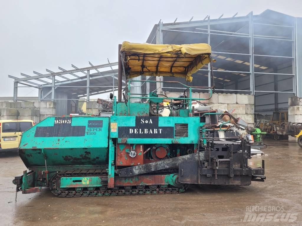 Vögele Super 1500 Asfaltutleggere