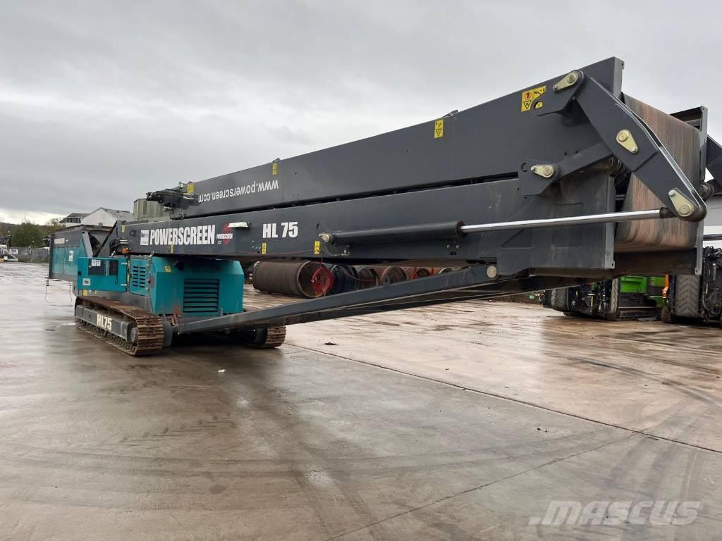 PowerScreen HL 75 Transportbånd