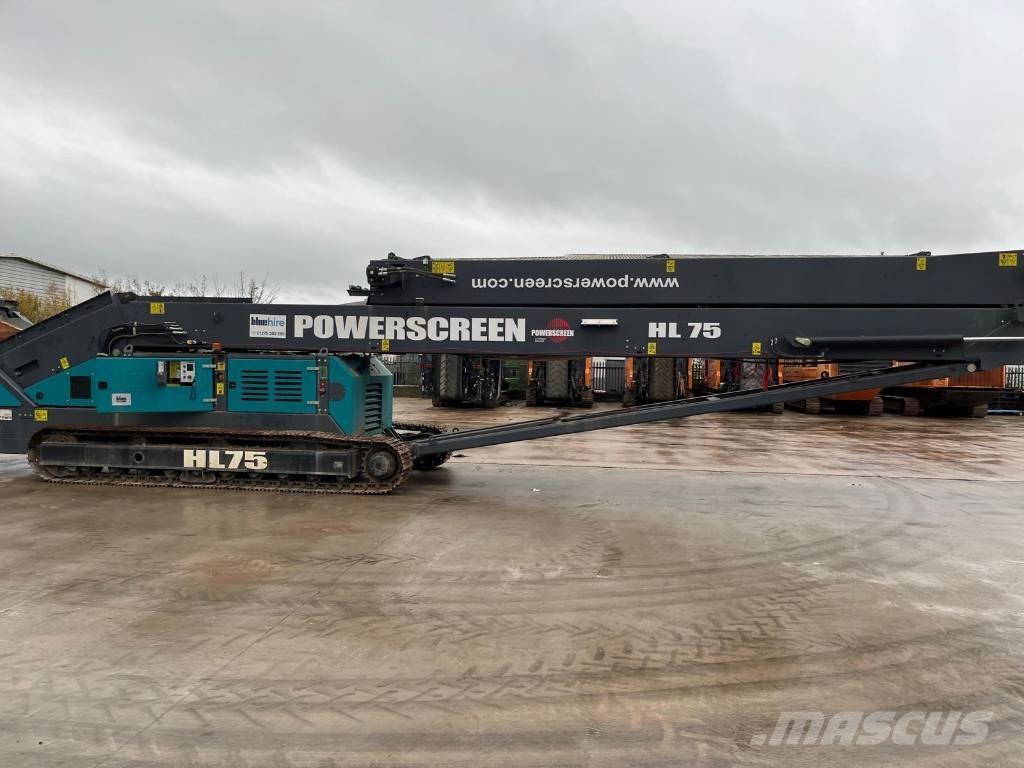 PowerScreen HL 75 Transportbånd
