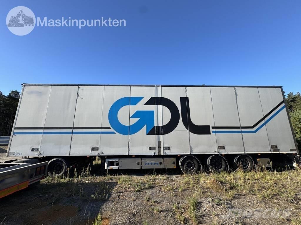 NTM UPP-45L-3 Lettisolert skaptrailer