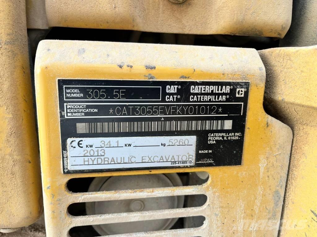 CAT 305.5 Minigravere <7t