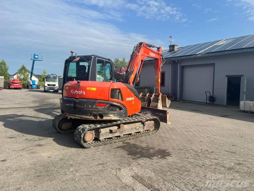 Kubota KX 080-4 Midigravere 7 - 12t