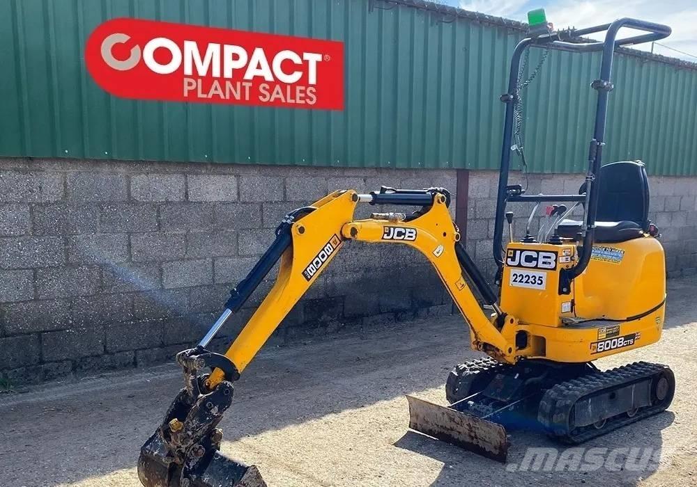 JCB 8008 Minigravere <7t