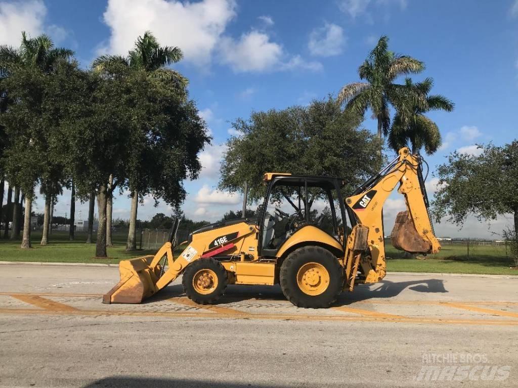 CAT 416e Traktorgravere