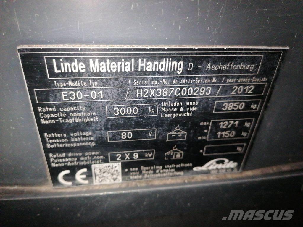 Linde E30-01 Elektriske trucker