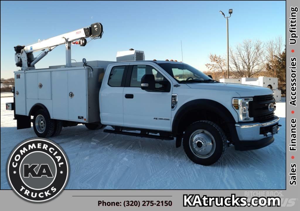 Ford F 550 XL SD Beltegående Kran