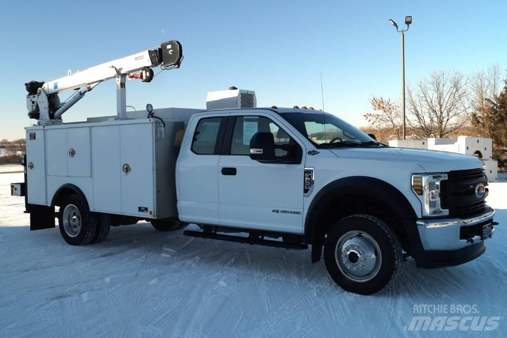 Ford F 550 XL SD Beltegående Kran