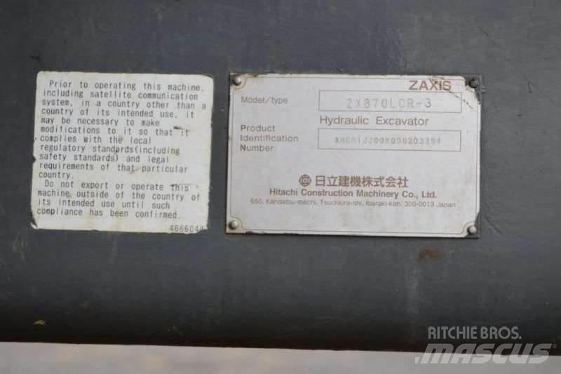 Hitachi ZX870 Minigravere <7t