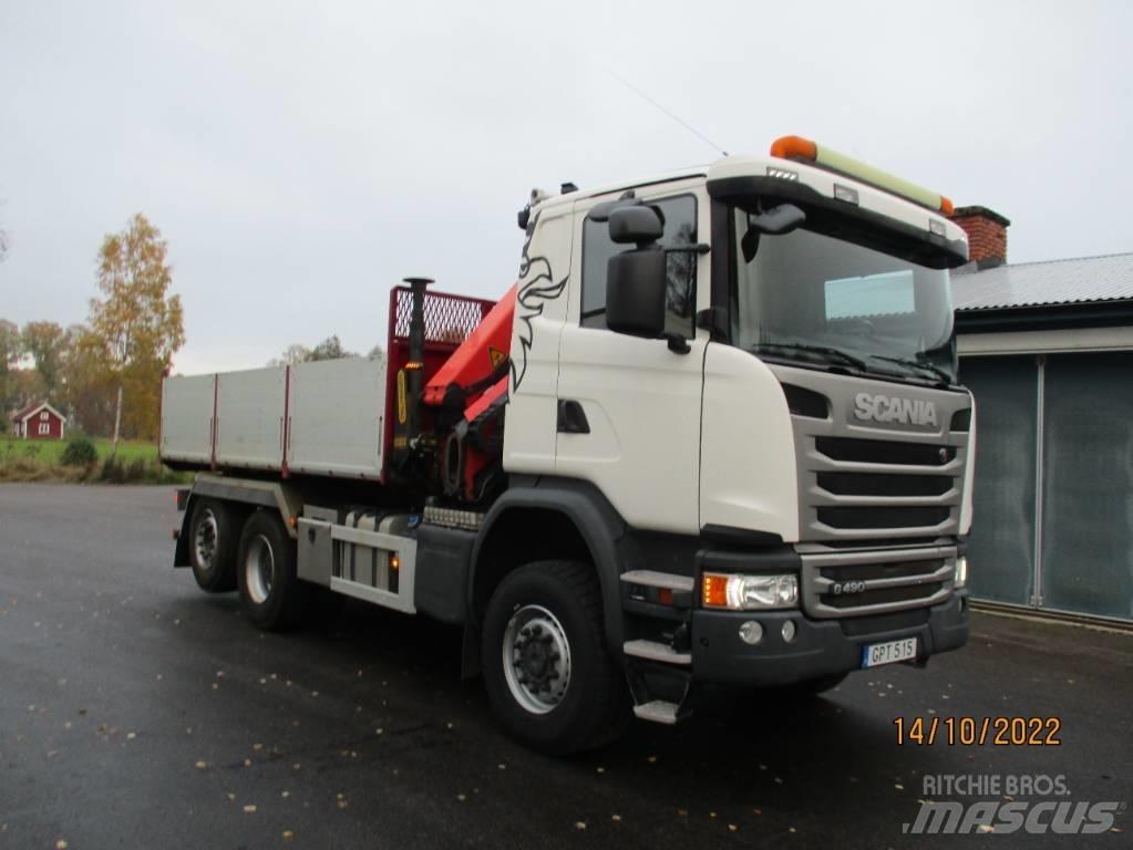 Scania G490cb6x4*4 Kranbil