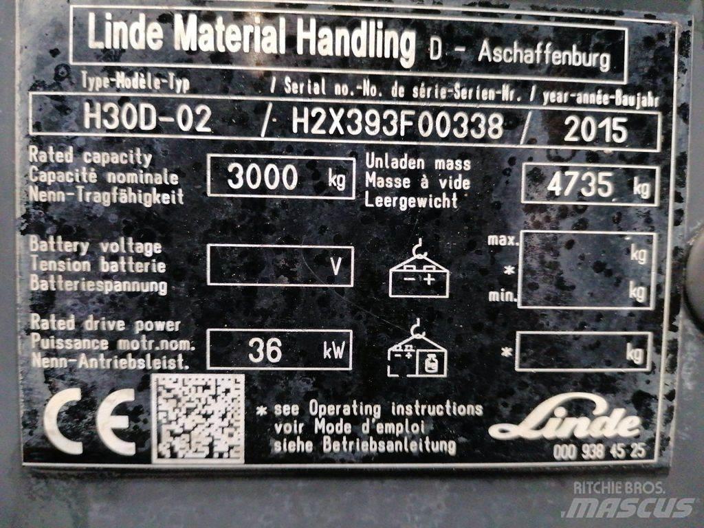 Linde H30D-02 Diesel Trucker