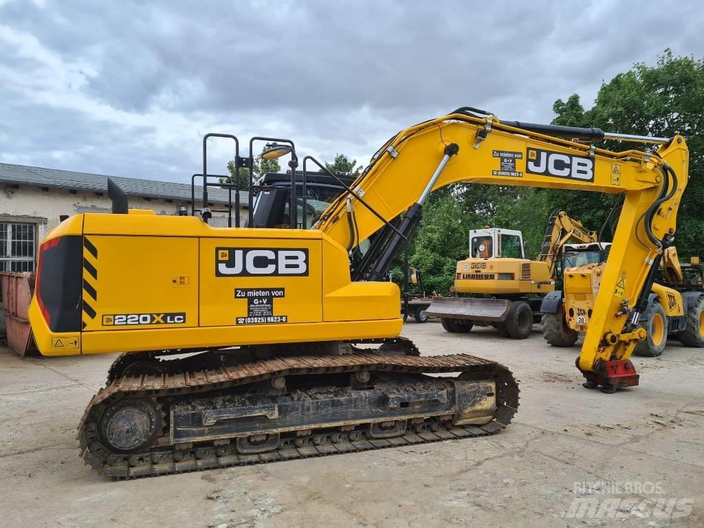 JCB 220X LC Beltegraver
