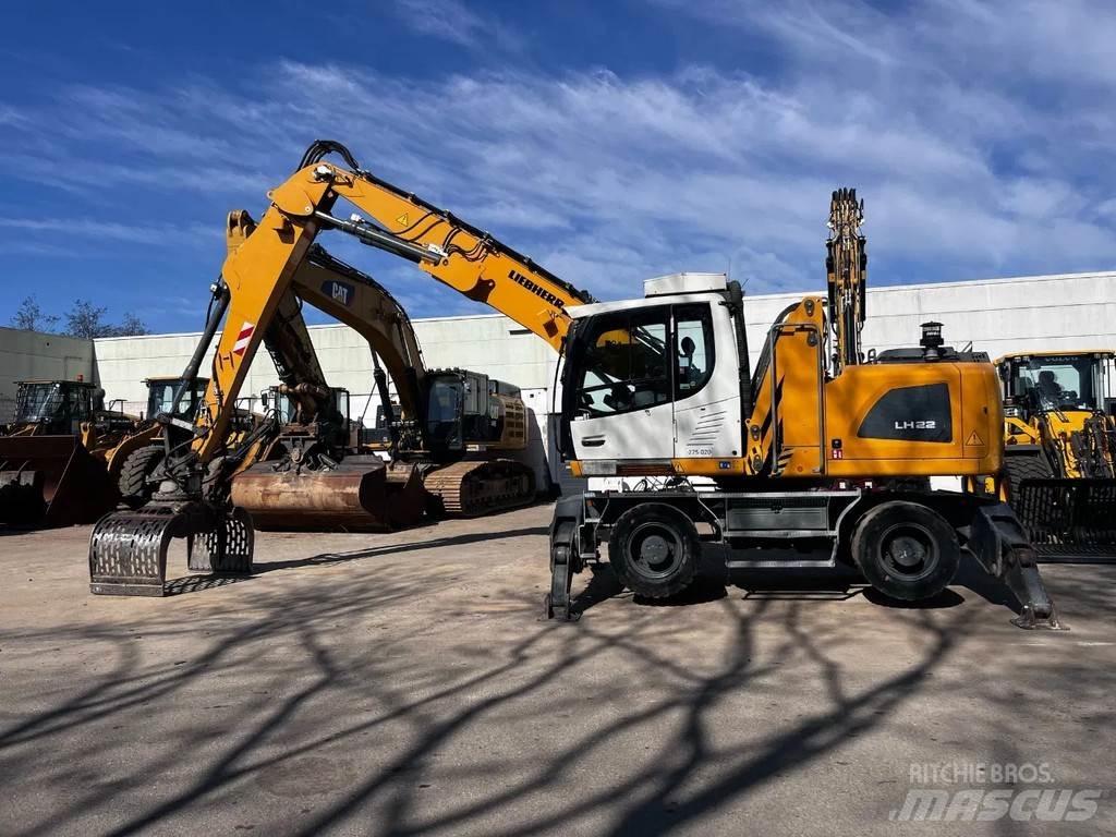 Liebherr LH22 Gravemaskiner for avfallshåndtering