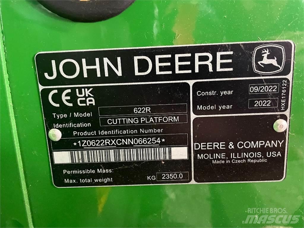 John Deere 622R Hogst aggregat