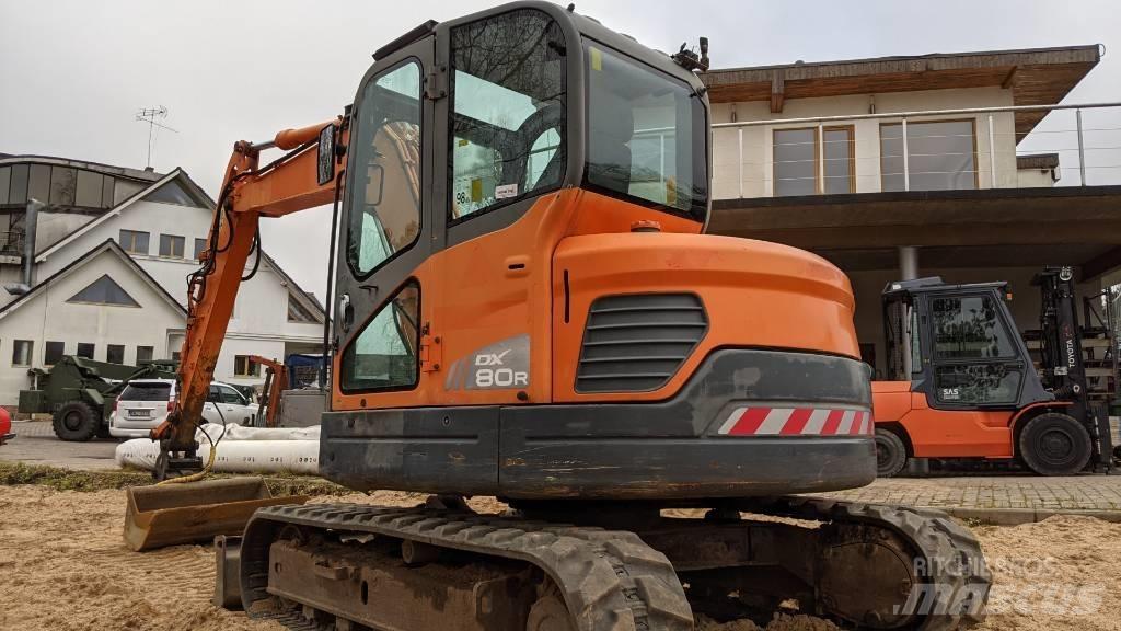 Doosan DX 80 R Midigravere 7 - 12t