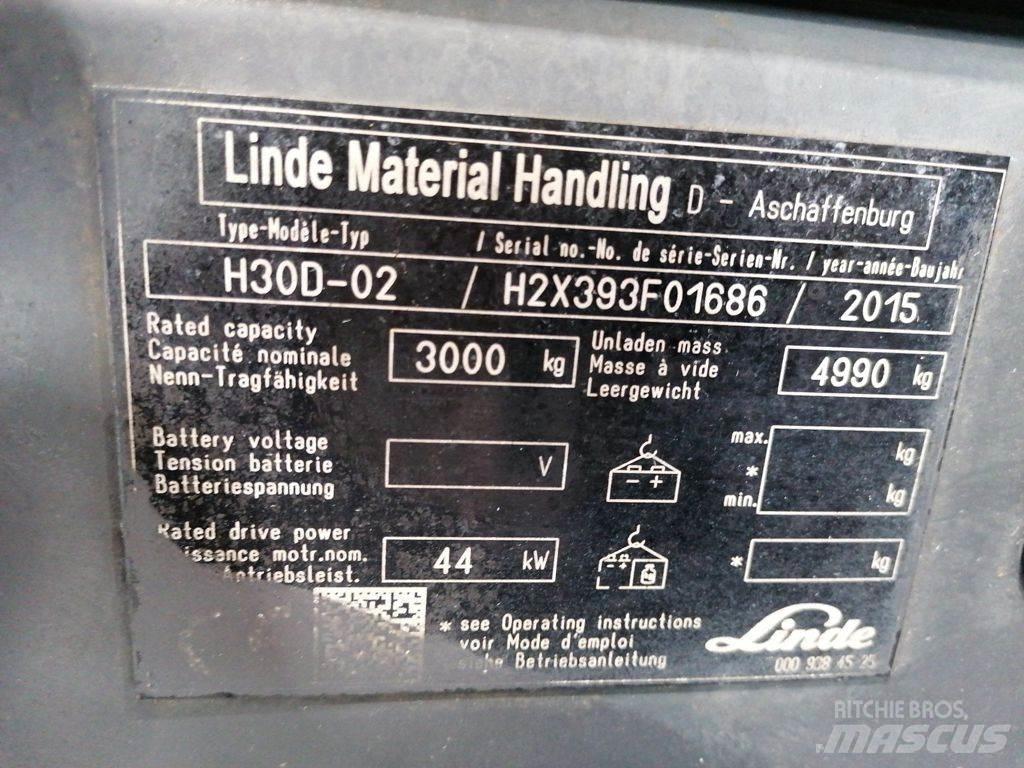 Linde H30D-02 Diesel Trucker