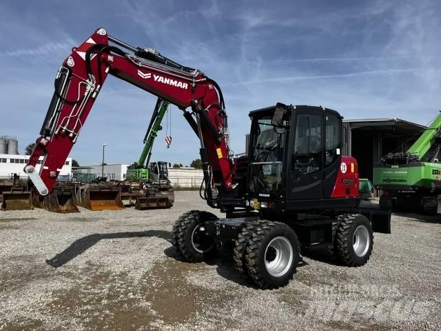Yanmar B 95W Hjulgravere