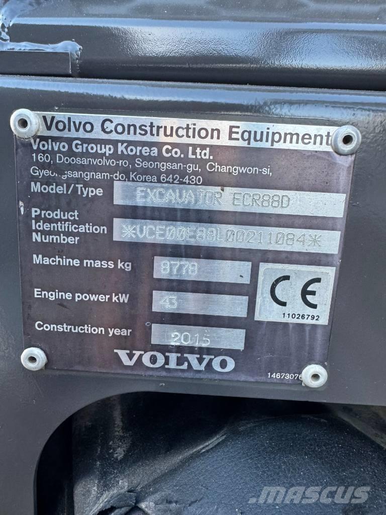 Volvo ECR 88 D Midigravere 7 - 12t
