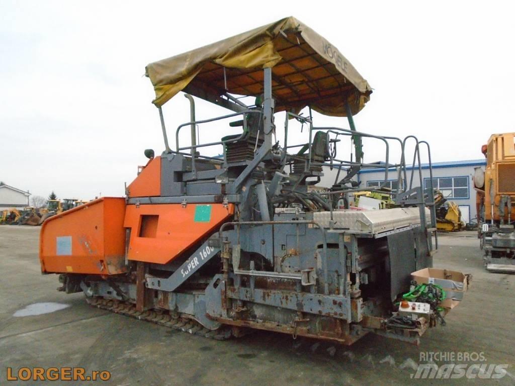 Vögele Super 1600 Asfaltutleggere