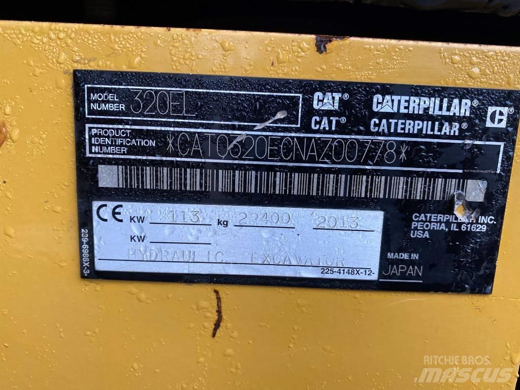 CAT 320 EL Beltegraver