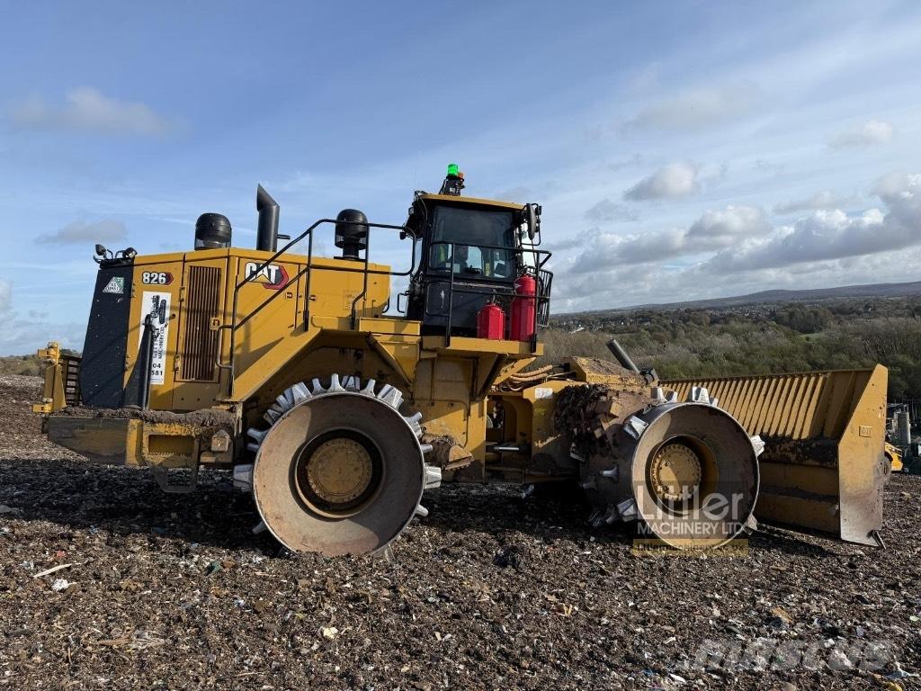 CAT 826 Avfallspresser