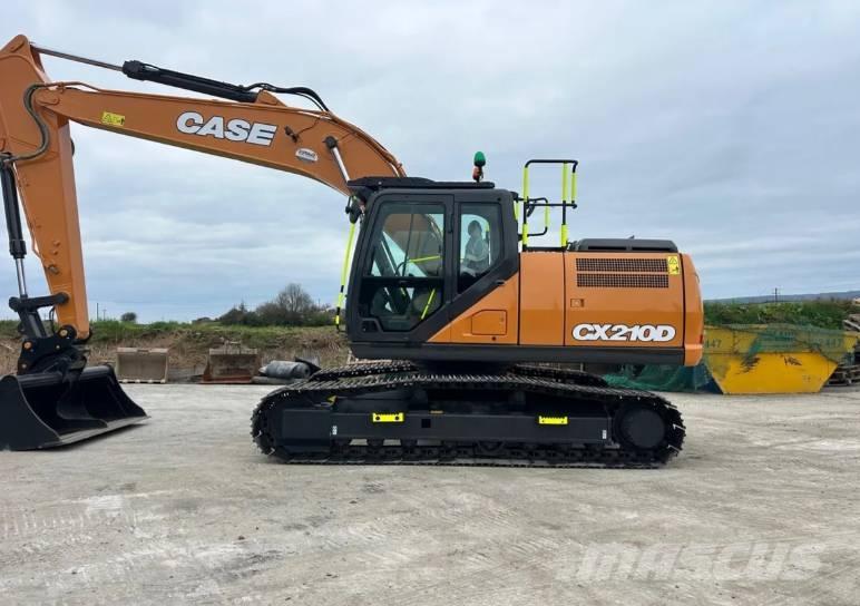 CASE CX 210 D Beltegraver