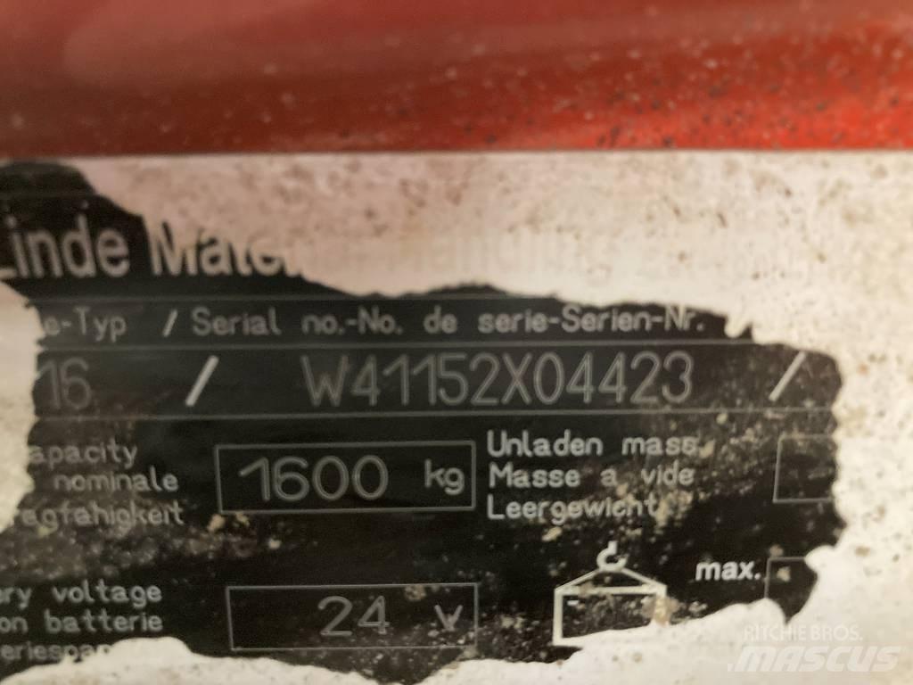 Linde T16/1152 Lavtløftende truck