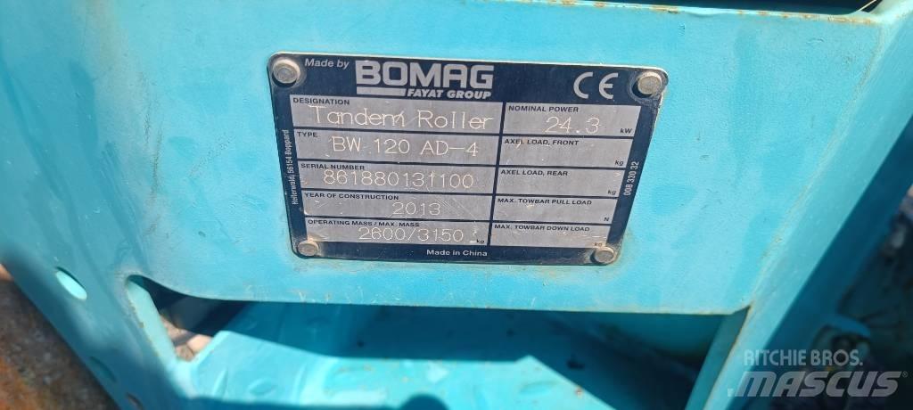 Bomag BW 120 AD-4 Tandem Valser
