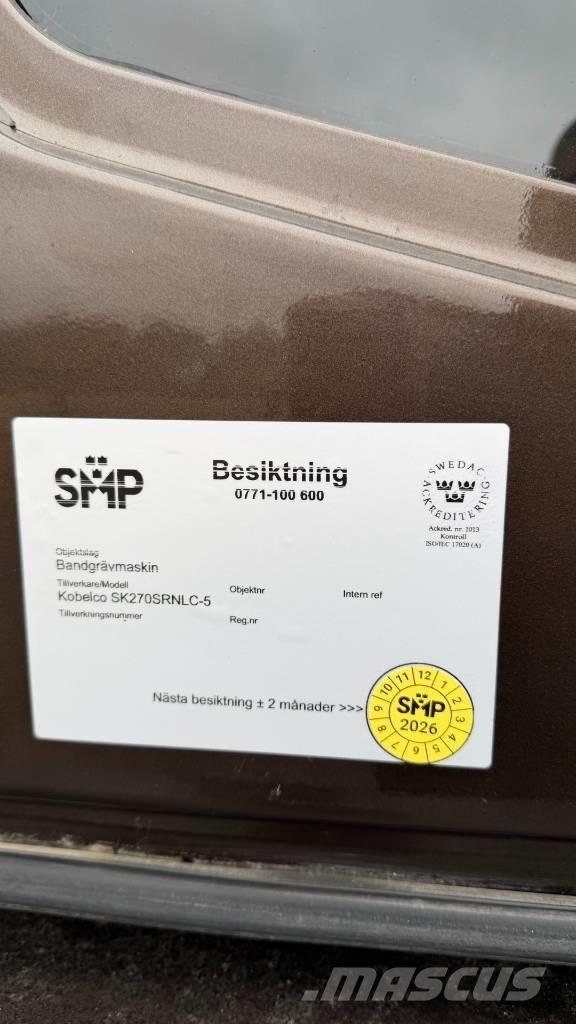 Kobelco SK 270 LC Beltegraver