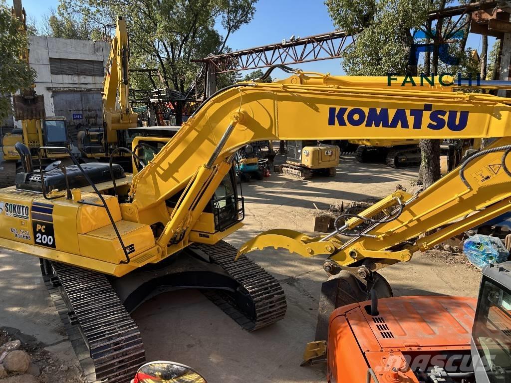 Komatsu PC 200 Beltegraver