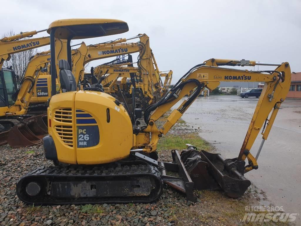 Komatsu PC26MR-3 Minigravere <7t