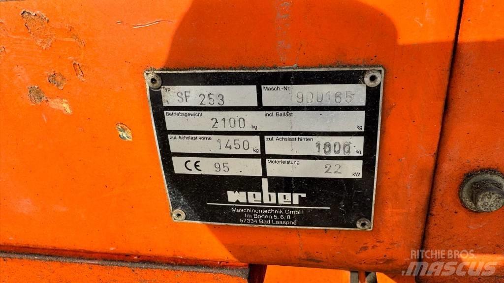 Weber SF253 Asfalt knusere