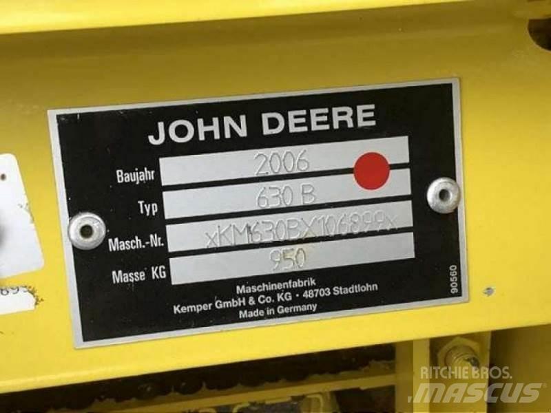 John Deere 630 B Skurtresker tilbehør