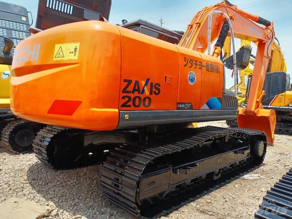 Hitachi ZX 200 Beltegraver