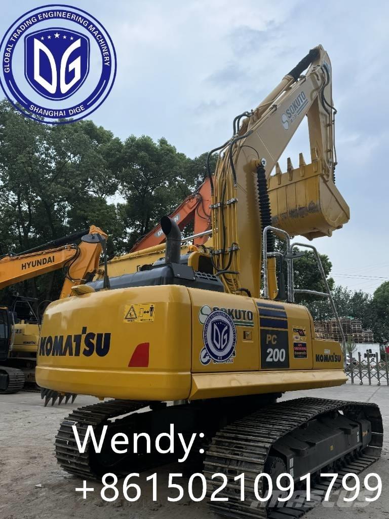 Komatsu PC 200-8 Beltegraver