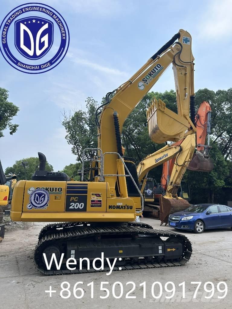Komatsu PC 200-8 Beltegraver