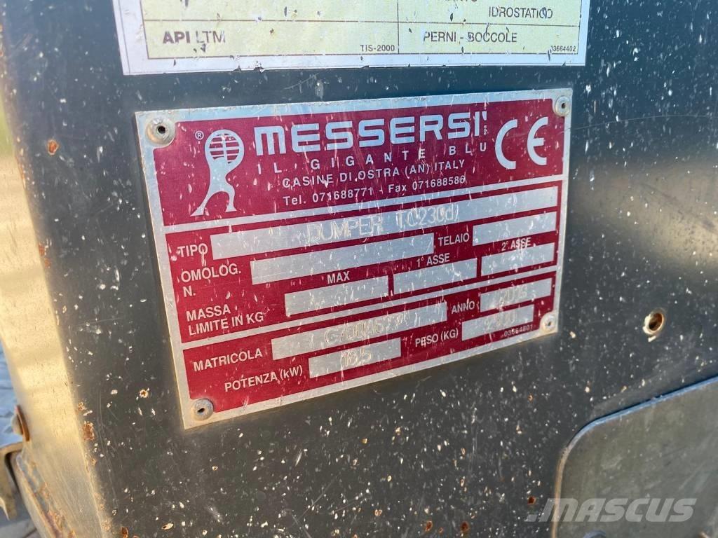 Messersi tc230d Beltedumpere