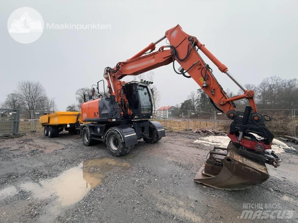 Hitachi ZX 170 W-5 B Hjulgravere