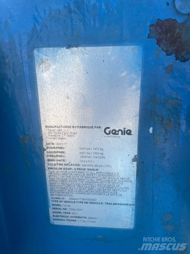 Genie TZ-34/20 Tilhengerlifter