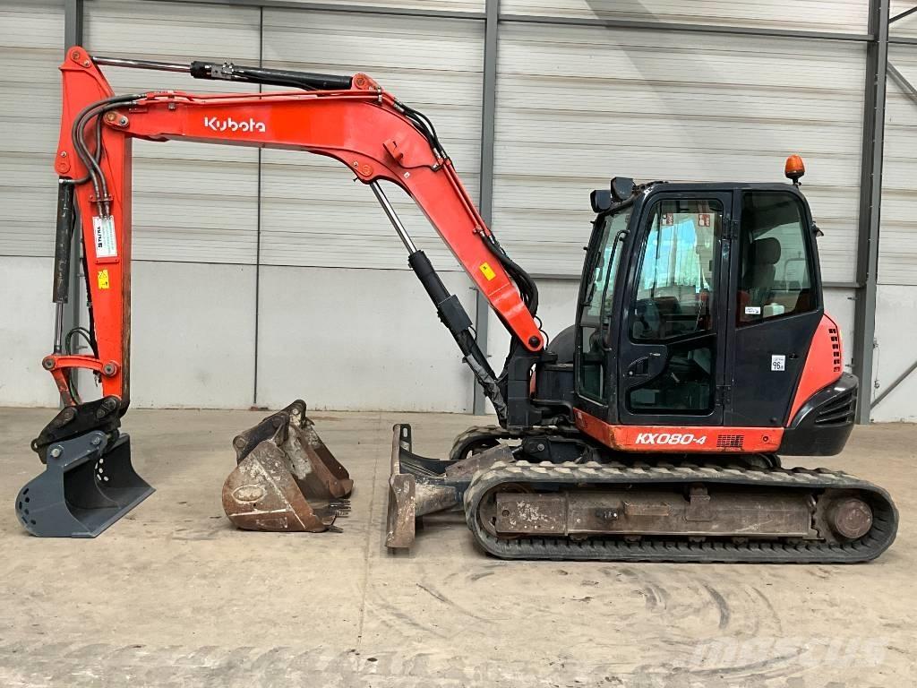 Kubota KX 080-4 Midigravere 7 - 12t